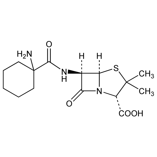 Graphical representation of Cyclacillin