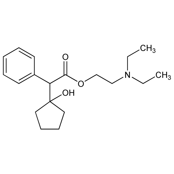 Graphical representation of Cyclodrine