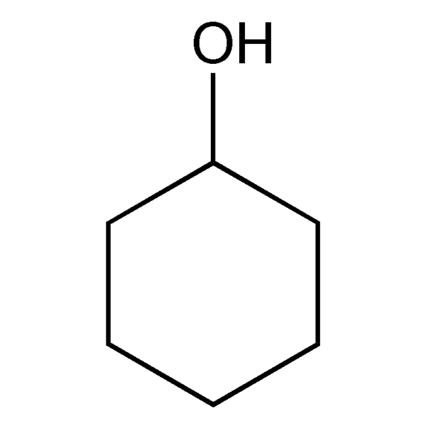 Graphical representation of Cyclohexanol