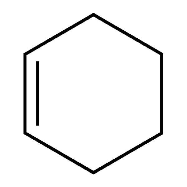 Graphical representation of Cyclohexene