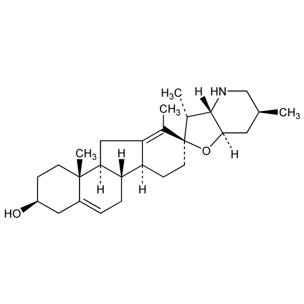 Graphical representation of Cyclopamine