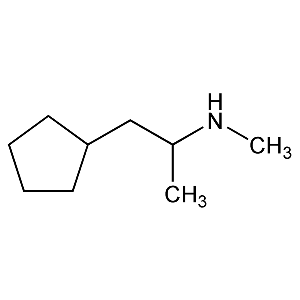 Graphical representation of Cyclopentamine