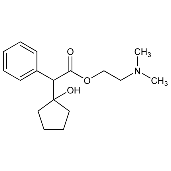 Graphical representation of Cyclopentolate