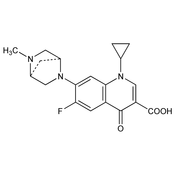 Graphical representation of Danofloxacin