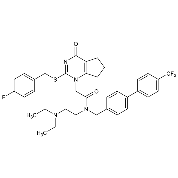 Graphical representation of Darapladib