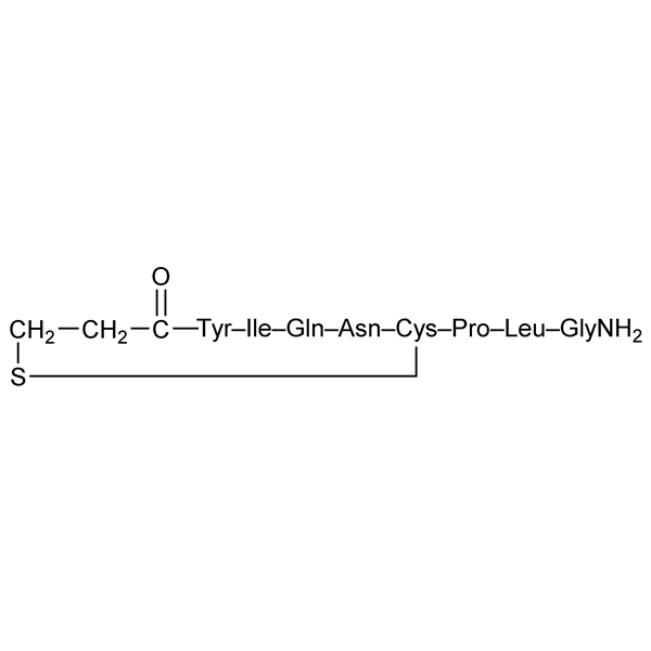 Graphical representation of Deaminooxytocin