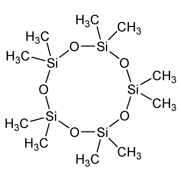 Graphical representation of Decamethylcyclopentasiloxane