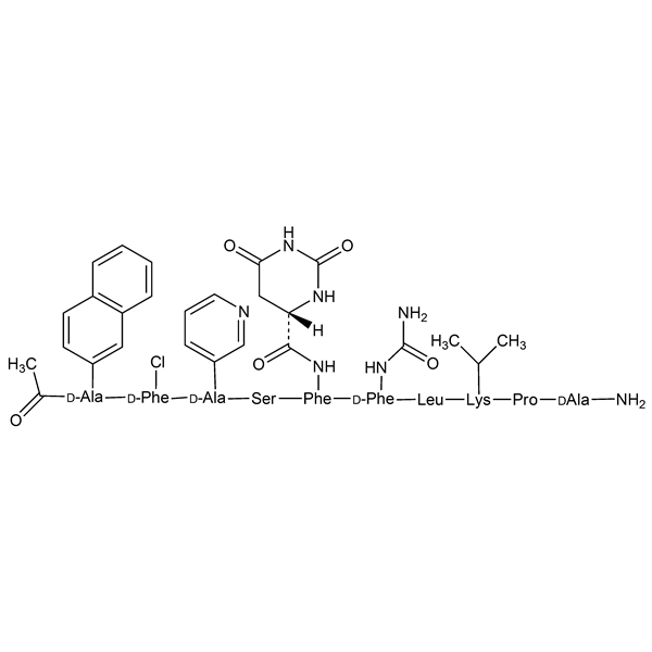 Graphical representation of Degarelix