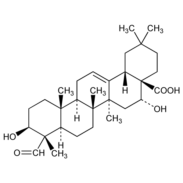 Graphical representation of Quillaic Acid