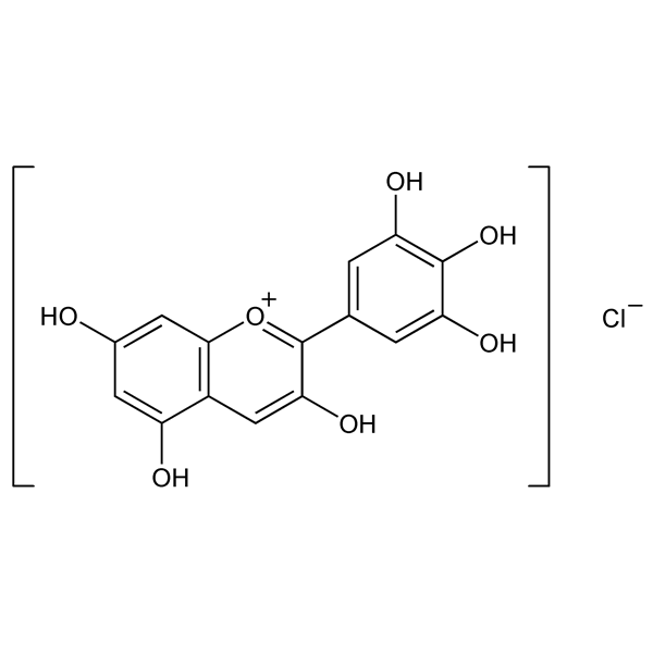 Graphical representation of Delphinidin