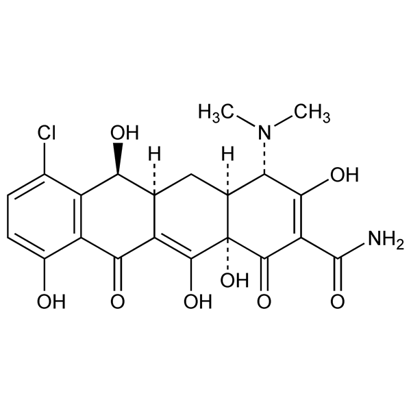 Graphical representation of Demeclocycline