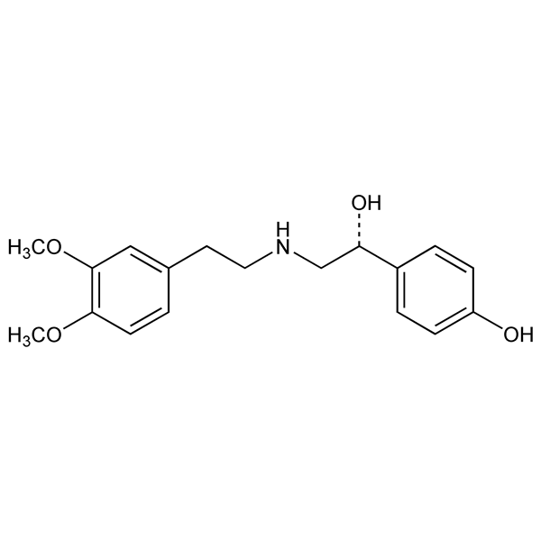 Graphical representation of Denopamine