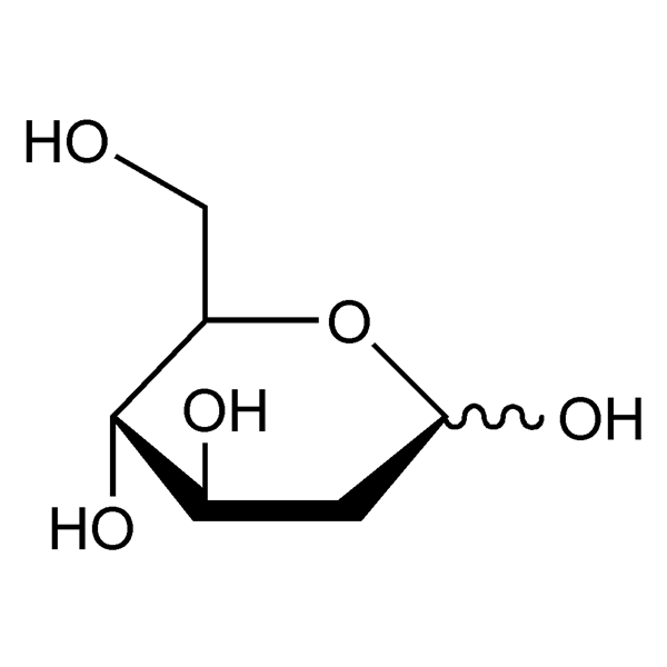 Graphical representation of 2-Deoxy-D-glucose