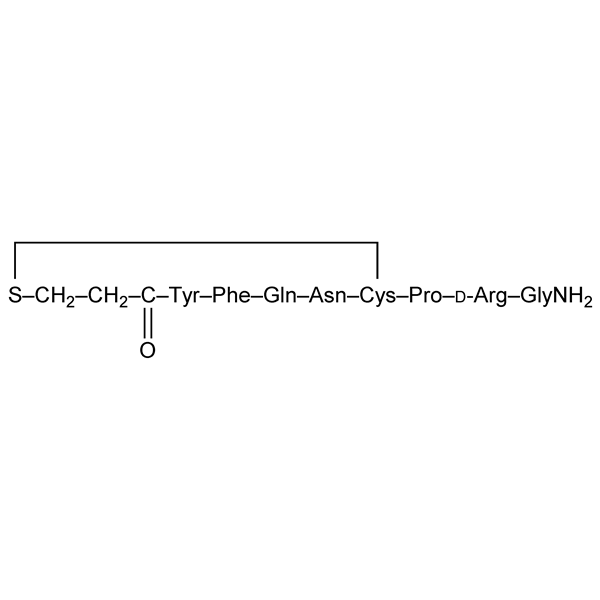 Graphical representation of Desmopressin