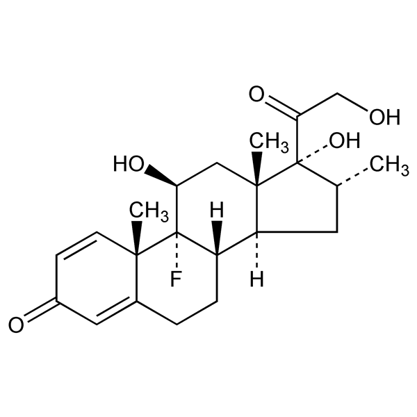 Graphical representation of Dexamethasone