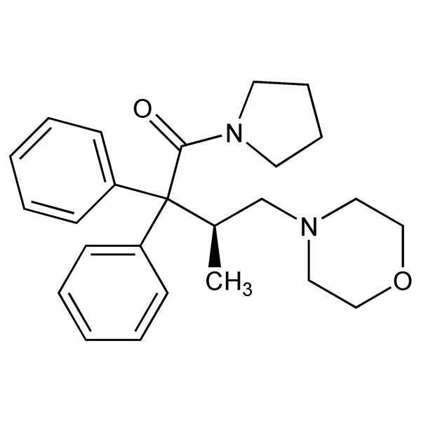 Graphical representation of Dextromoramide