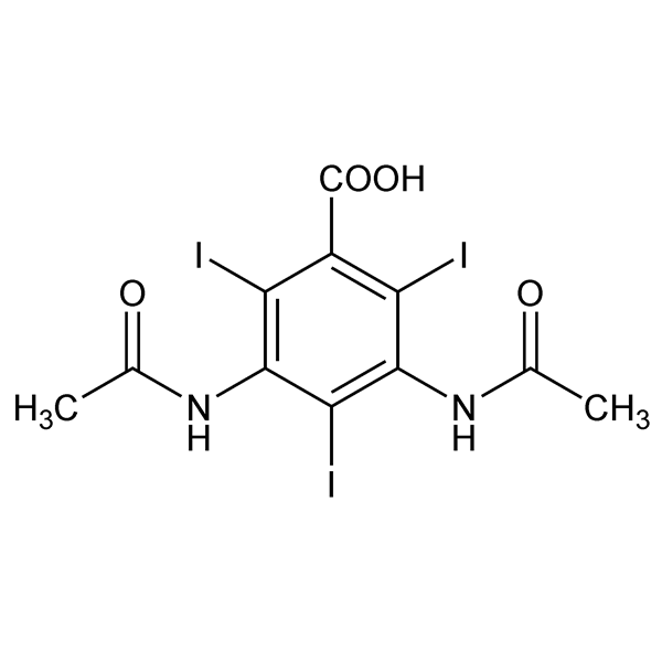 Graphical representation of Diatrizoic Acid