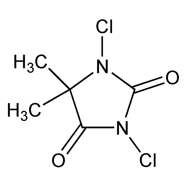 Graphical representation of 1,3-Dichloro-5,5-dimethylhydantoin