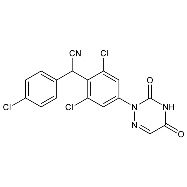 Graphical representation of Diclazuril