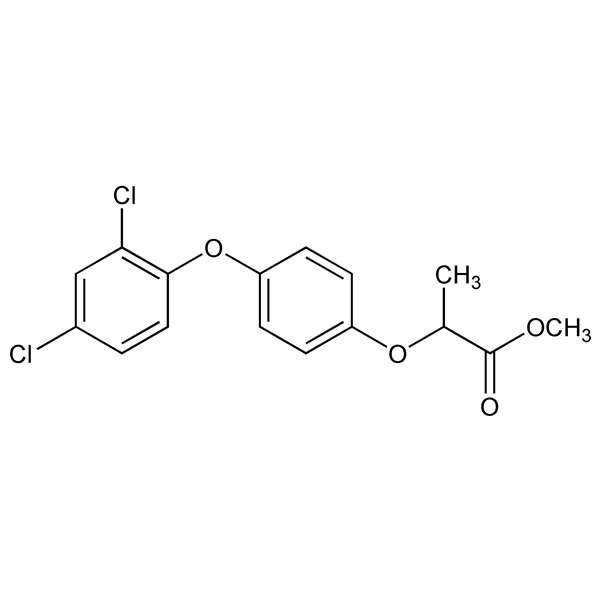 Graphical representation of Diclofop-methyl