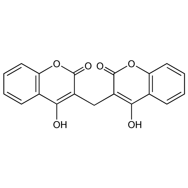 Graphical representation of Dicumarol