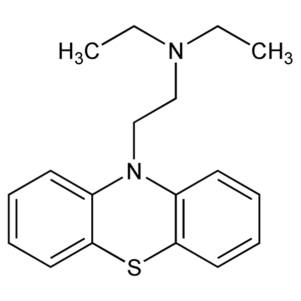 Graphical representation of Diethazine