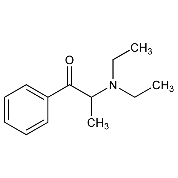 Graphical representation of Diethylpropion