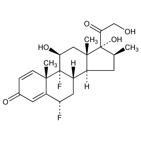 Graphical representation of Diflorasone