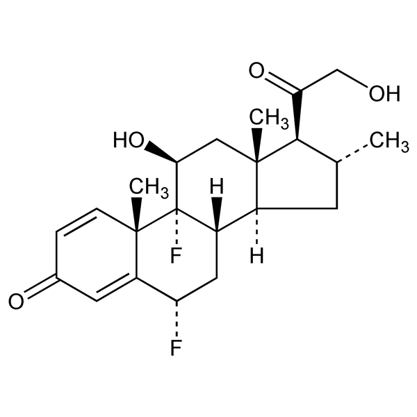 Graphical representation of Diflucortolone