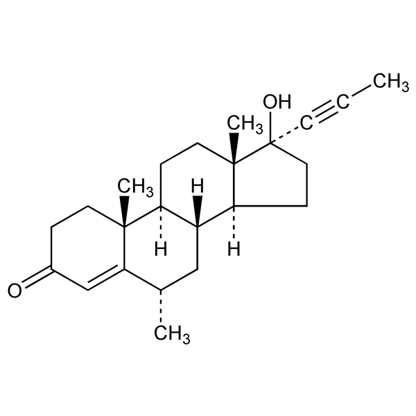 Graphical representation of Dimethisterone