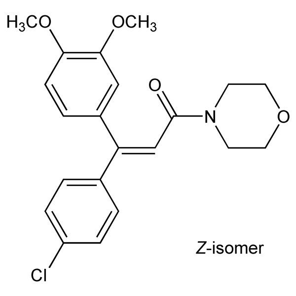 Graphical representation of Dimethomorph