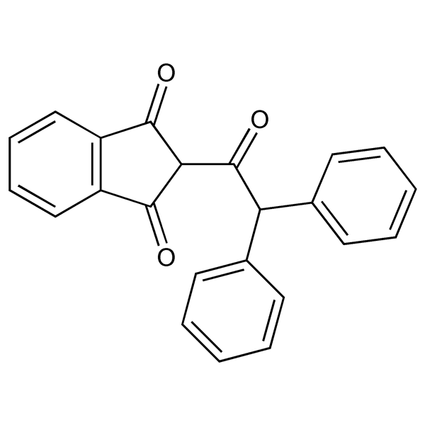 Graphical representation of Diphacinone