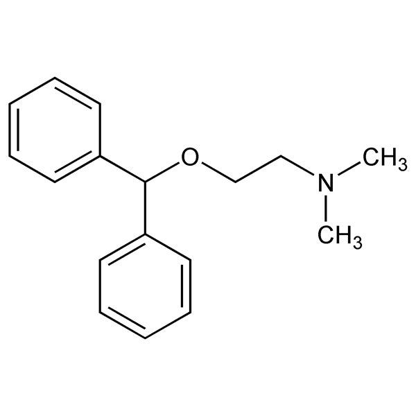 Graphical representation of Diphenhydramine