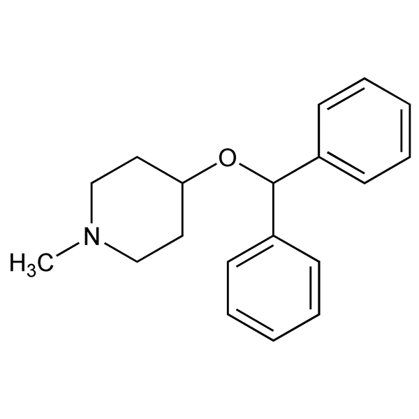 Graphical representation of Diphenylpyraline