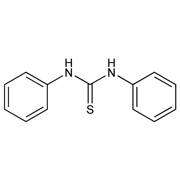 Graphical representation of sym-Diphenylthiourea