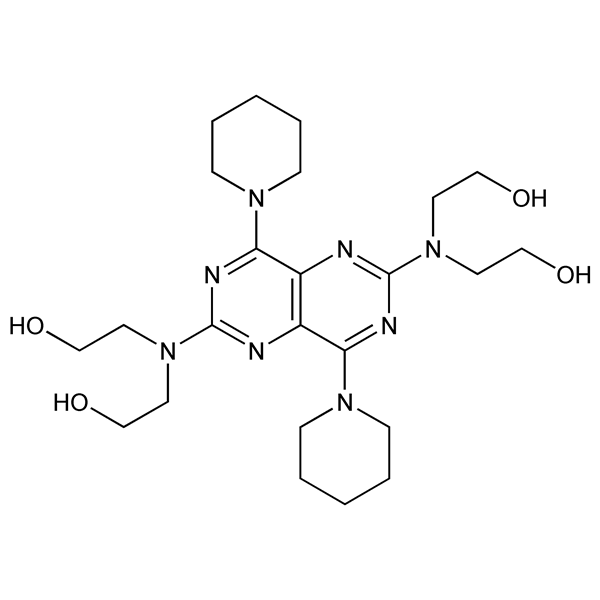 Graphical representation of Dipyridamole