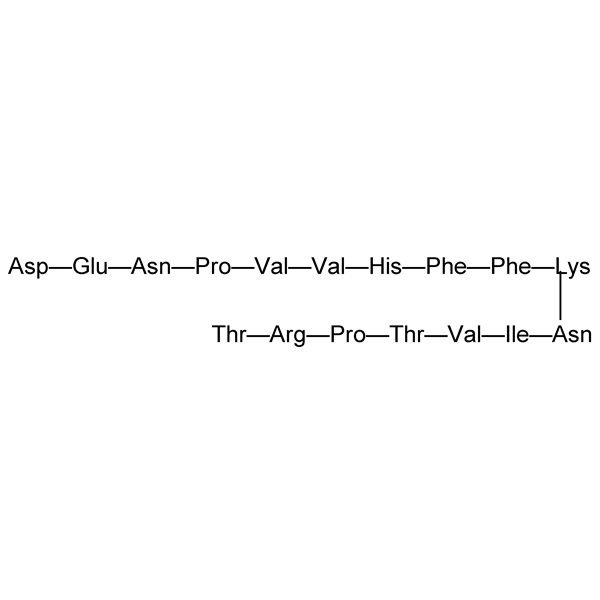 Graphical representation of Dirucotide