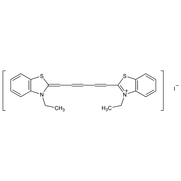 Graphical representation of Dithiazanine Iodide