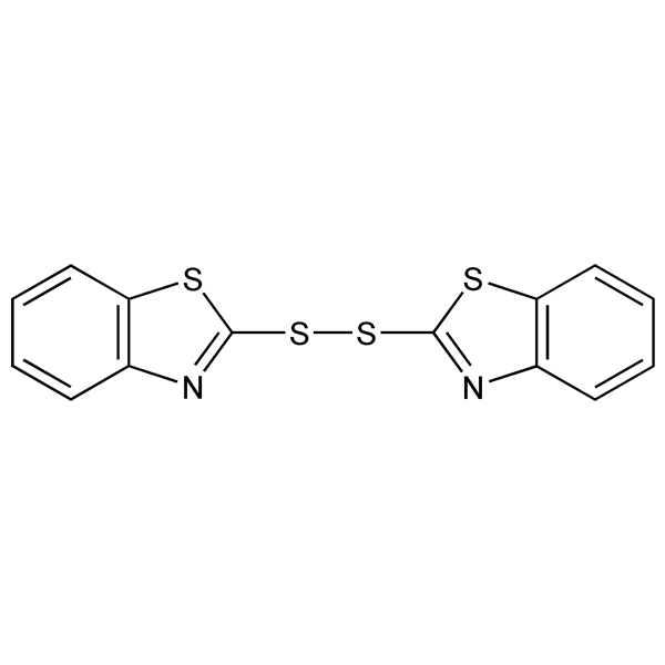 Graphical representation of 2,2′-Dithiobisbenzothiazole