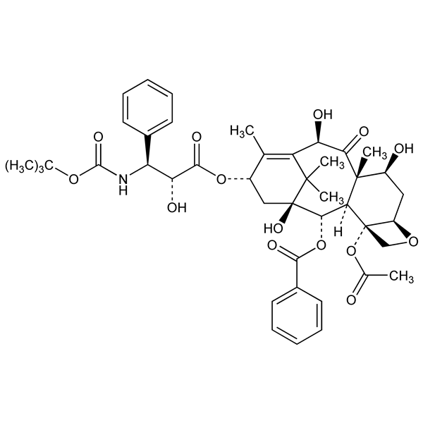 Graphical representation of Docetaxel