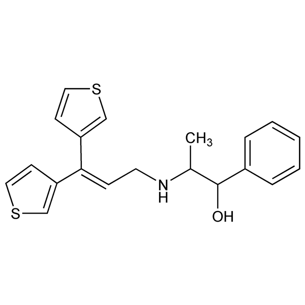 Graphical representation of Tinofedrine