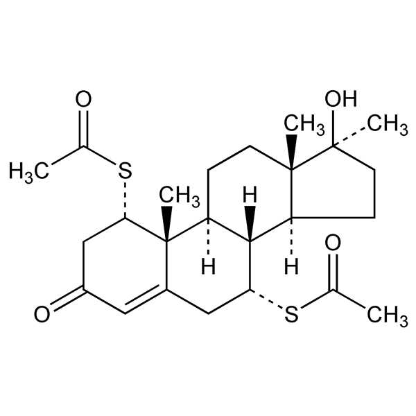 Graphical representation of Tiomesterone