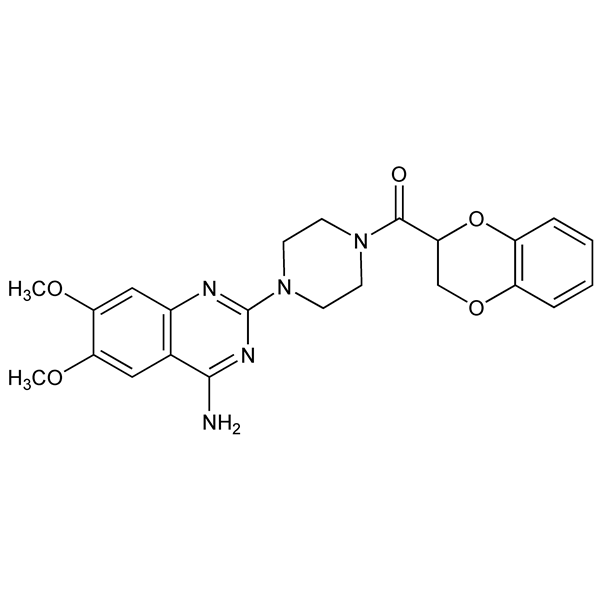 Graphical representation of Doxazosin