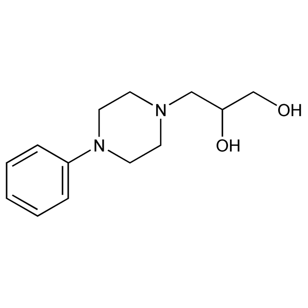 Graphical representation of Dropropizine