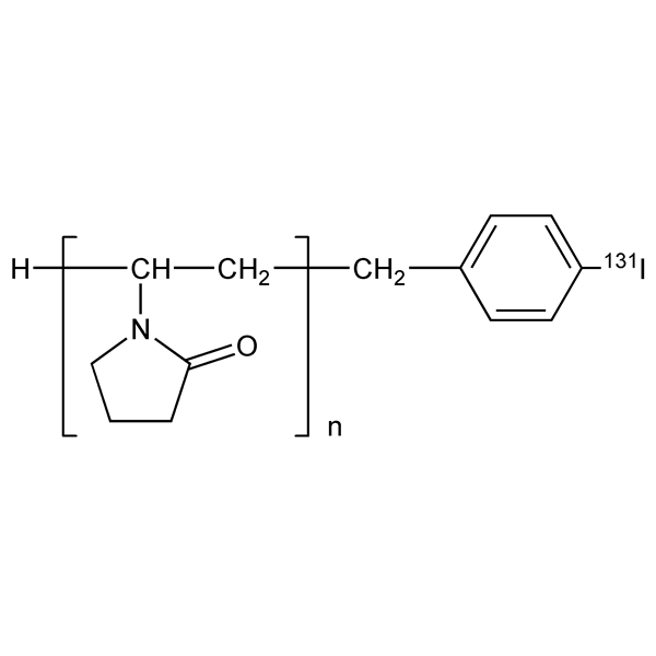 Graphical representation of Tolpovidone 131I