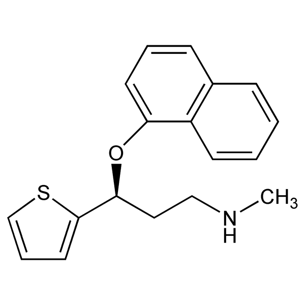 Graphical representation of Duloxetine