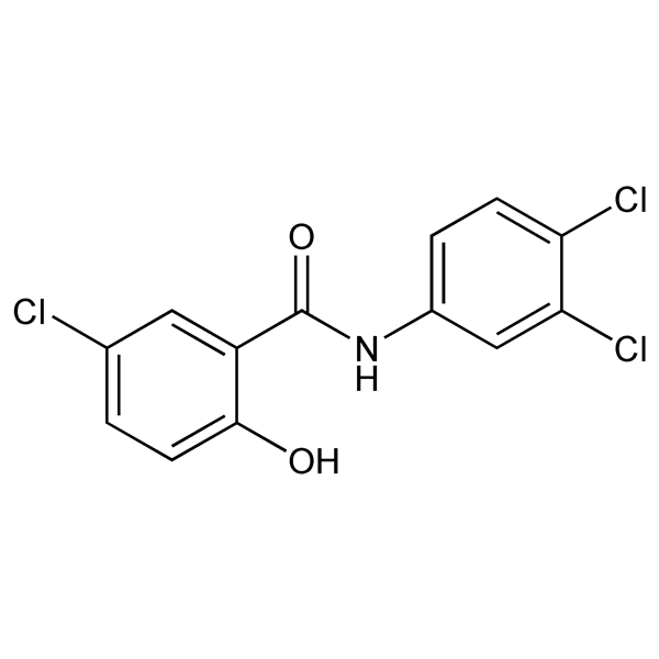 Graphical representation of 3′,4′,5-Trichlorosalicylanilide