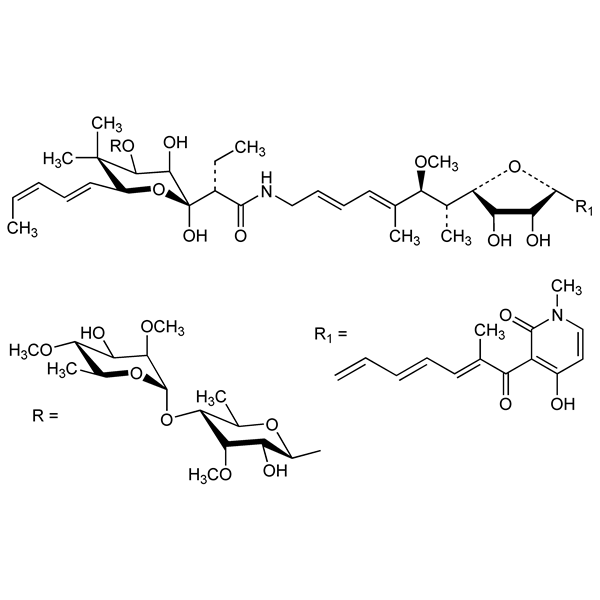 Graphical representation of Efrotomycin