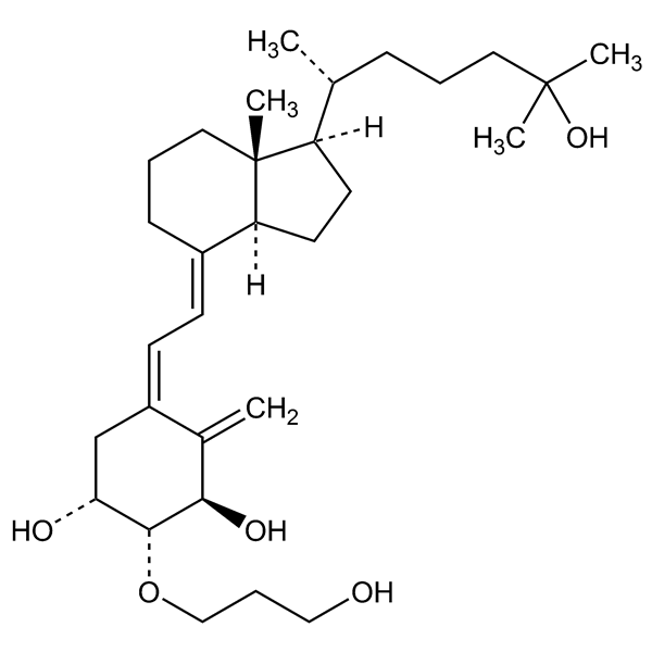 Graphical representation of Eldecalcitol