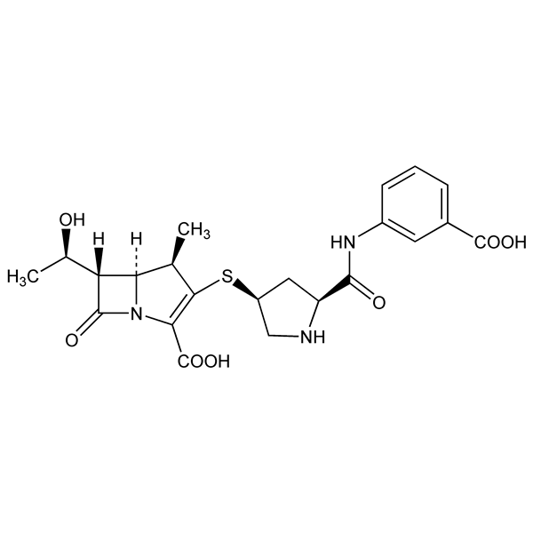 Graphical representation of Ertapenem